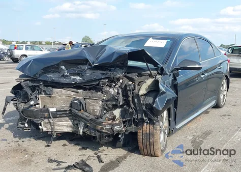 2015 Hyundai Sonata Limited 2.0T from USA, damaged, VIN 5NPE34ABXFH115706